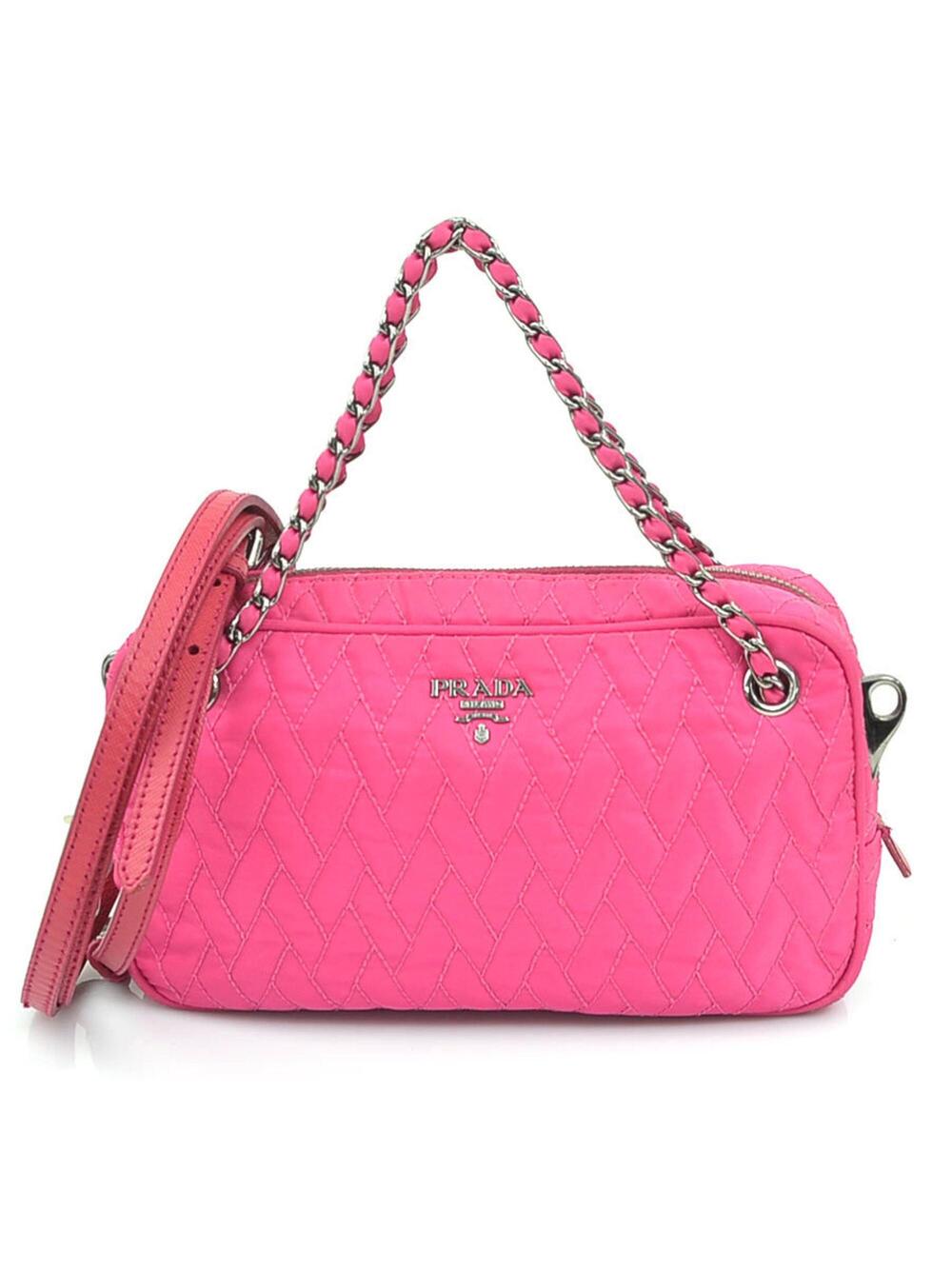 Prada Camera Bag Quilted Tessuto Small #316600P82B